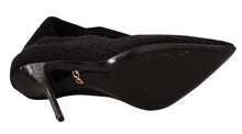 Load image into Gallery viewer, Dolce & Gabbana Elegant Black Stretch Socks Boots