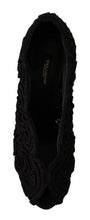 Load image into Gallery viewer, Dolce & Gabbana Elegant Black Lace Stiletto Heels