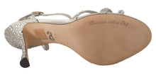 Load image into Gallery viewer, Dolce & Gabbana Crystal-Embellished Silk Blend Heels