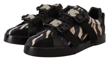 Load image into Gallery viewer, Dolce & Gabbana Zebra Suede Low Top Fashion Sneakers