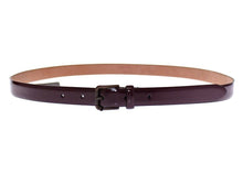 Load image into Gallery viewer, Dolce & Gabbana Elegant Purple Leather Belt