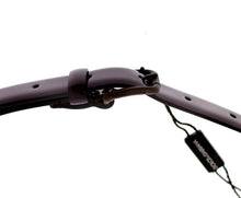 Load image into Gallery viewer, Dolce & Gabbana Elegant Purple Leather Belt