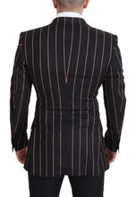 Load image into Gallery viewer, Dolce & Gabbana Elegant Slim Fit Double-Breasted Black Blazer