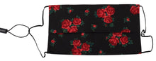 Load image into Gallery viewer, Dolce & Gabbana Elegant Floral Cotton Pleated Face Mask