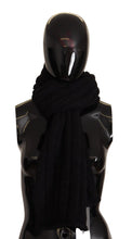 Load image into Gallery viewer, Dolce & Gabbana Elegance Unleashed Black Wool Scarf