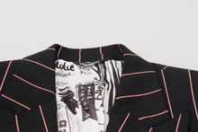 Load image into Gallery viewer, Dolce & Gabbana Elegant Slim Fit Double-Breasted Black Blazer