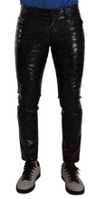 Load image into Gallery viewer, Dolce & Gabbana Elegant Black Logo Skinny Pants