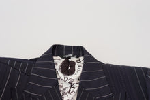 Load image into Gallery viewer, Dolce & Gabbana Navy Blue Double Breasted Slim Fit Blazer