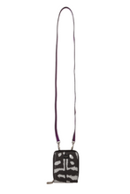 Load image into Gallery viewer, Dolce & Gabbana Elegant Purple Leather Bifold Wallet with Strap