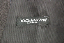Load image into Gallery viewer, Dolce & Gabbana Gray Striped Wool Logo Vest Gilet Weste