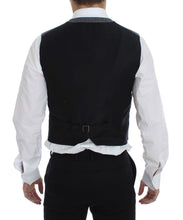 Load image into Gallery viewer, Dolce & Gabbana Gray Cotton Blend Logo Vest Gilet Weste