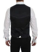 Load image into Gallery viewer, Dolce & Gabbana Gray Wool Silk Dress Vest Gilet Weste
