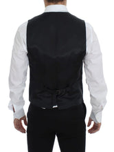 Load image into Gallery viewer, Dolce & Gabbana Black Striped Wool Single Breasted Vest