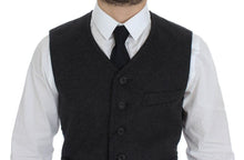 Load image into Gallery viewer, Dolce & Gabbana Gray Wool Blend Vest Gilet Weste