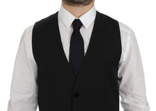 Load image into Gallery viewer, Dolce & Gabbana Black Wool Formal Dress Vest Gilet Weste