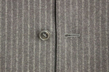 Load image into Gallery viewer, Dolce & Gabbana Gray Striped Wool Single Breasted Vest