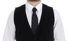 Load image into Gallery viewer, Dolce & Gabbana Black Cotton Single Breasted Vest Gilet