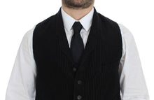Load image into Gallery viewer, Dolce & Gabbana Black Manchester Single Breasted Vest