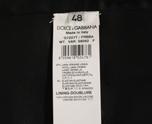 Load image into Gallery viewer, Dolce & Gabbana Gray Striped Wool Logo Vest Gilet Weste