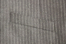 Load image into Gallery viewer, Dolce & Gabbana Gray Striped Wool Single Breasted Vest