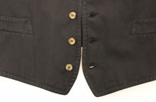 Load image into Gallery viewer, Dolce & Gabbana Black Cotton Viscose Dress Vest Blazer