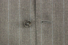 Load image into Gallery viewer, Dolce & Gabbana Gray Striped Wool Logo Vest Gilet Weste