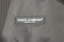 Load image into Gallery viewer, Dolce & Gabbana Black Striped Wool Single Breasted Vest