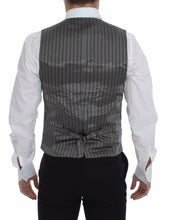 Load image into Gallery viewer, Dolce & Gabbana Gray Cotton Stretch Dress Vest Blazer