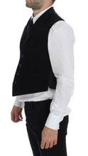 Load image into Gallery viewer, Dolce & Gabbana Black Manchester Single Breasted Vest