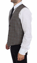 Load image into Gallery viewer, Dolce & Gabbana Brown Wool Single Breasted Vest Gilet