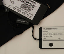 Load image into Gallery viewer, Dolce & Gabbana Black Wool Silk Stretch Dress Vest Blazer