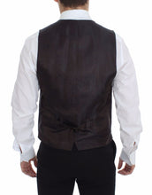 Load image into Gallery viewer, Dolce & Gabbana Brown Wool Single Breasted Vest Gilet