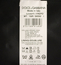 Load image into Gallery viewer, Dolce & Gabbana Gray Striped Wool Single Breasted Vest