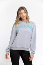 Load image into Gallery viewer, Trussardi Oversized Round-neck Cotton Blend Sweatshirt
