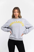 Load image into Gallery viewer, Trussardi Oversized Cotton-Blend Round-Neck Sweatshirt