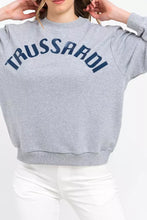 Load image into Gallery viewer, Trussardi Elevated Casual Chic Oversized Sweatshirt