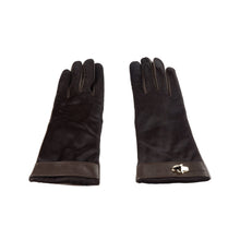 Load image into Gallery viewer, Cavalli Class Elegant Dark Brown Ladies Gloves