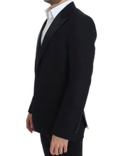 Load image into Gallery viewer, Dolce &amp; Gabbana Black wool silk SICILIA blazer
