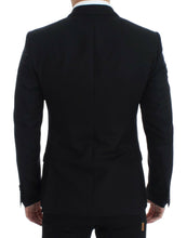 Load image into Gallery viewer, Dolce &amp; Gabbana Black wool silk SICILIA blazer
