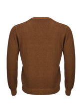 Load image into Gallery viewer, Gran Sasso Elegant Brown Wool Cardigan for Sophisticated Style
