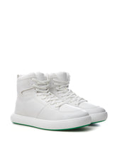 Load image into Gallery viewer, Bottega Veneta Elevate Your Style with High Pillow White Sneakers
