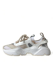 Load image into Gallery viewer, Dolce &amp; Gabbana Beige White Daymaster Low Top Leather Sneakers Shoes
