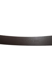 Load image into Gallery viewer, Dolce &amp; Gabbana Dark Brown Leather DG Metal Buckle Belt
