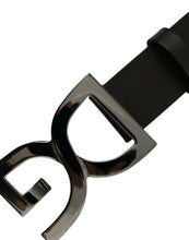 Load image into Gallery viewer, Dolce &amp; Gabbana Dark Brown Leather DG Metal Buckle Belt
