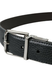 Load image into Gallery viewer, Dolce &amp; Gabbana Black Leather Metal Buckle Men Belt
