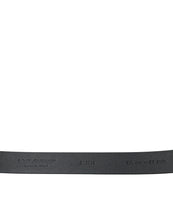 Load image into Gallery viewer, Dolce &amp; Gabbana Black Leather Silver Metal Buckle Belt
