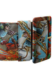 Load image into Gallery viewer, Dolce &amp; Gabbana Multicolor Carretto Fabric Wide Waist Belt
