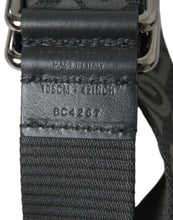 Load image into Gallery viewer, Dolce &amp; Gabbana Black Logomania Leather Metal Buckle Belt
