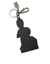 Load image into Gallery viewer, Dolce &amp; Gabbana Leather Dominico Stefano #DGFAMILY Logo Badge Keychain
