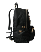 Load image into Gallery viewer, Dolce &amp; Gabbana Black #DGFAMILY Embellished Backpack VULCANO Bag
